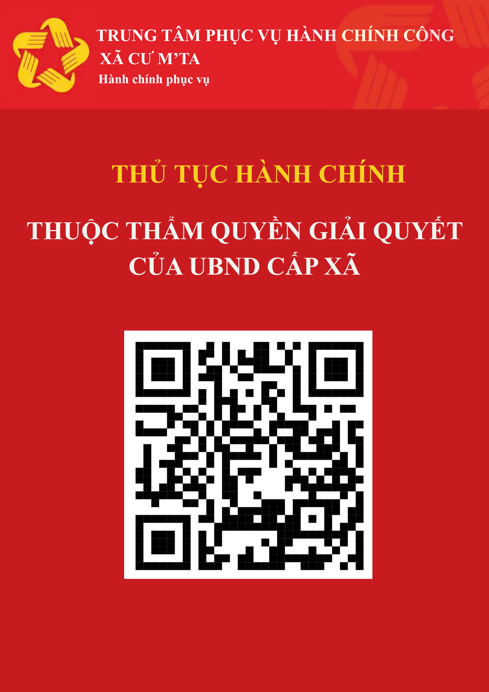 TTHC thẩm quyền giải quyết của UBND cấp xã